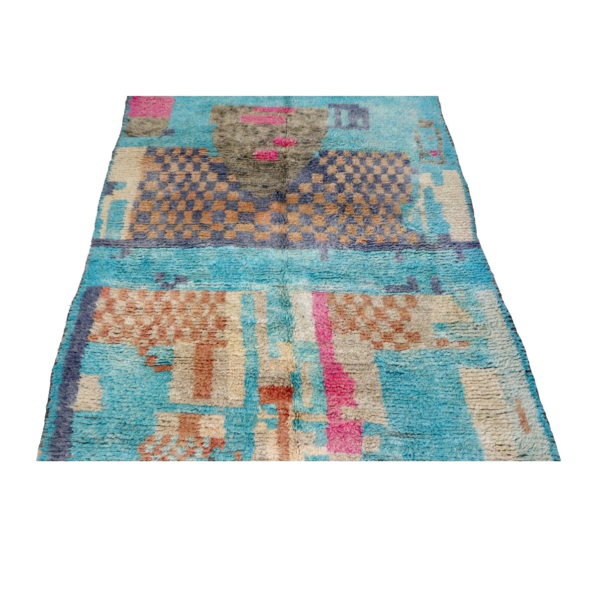 Aqua Boujaad Rug