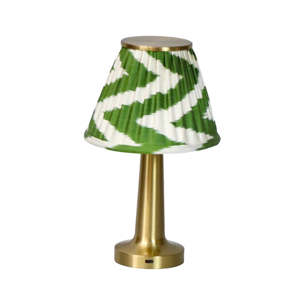 Green Ikat Lampshade