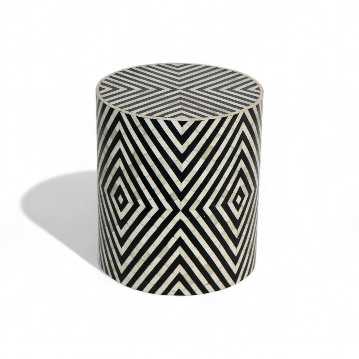 Kenya Bone Inlay Drum