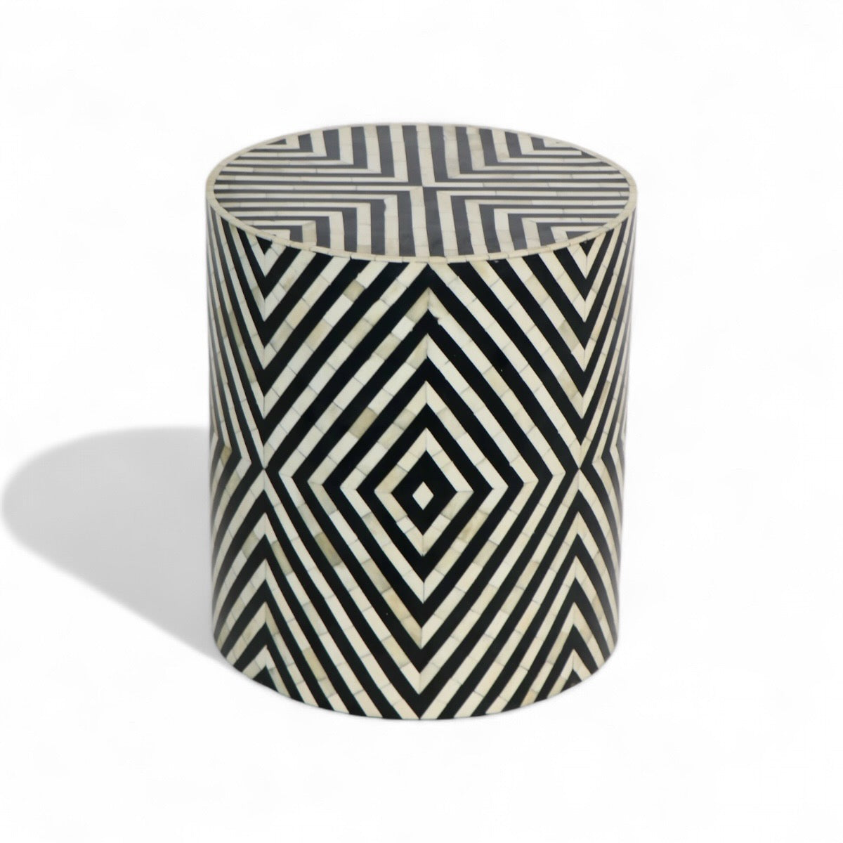 Kenya Bone Inlay Drum