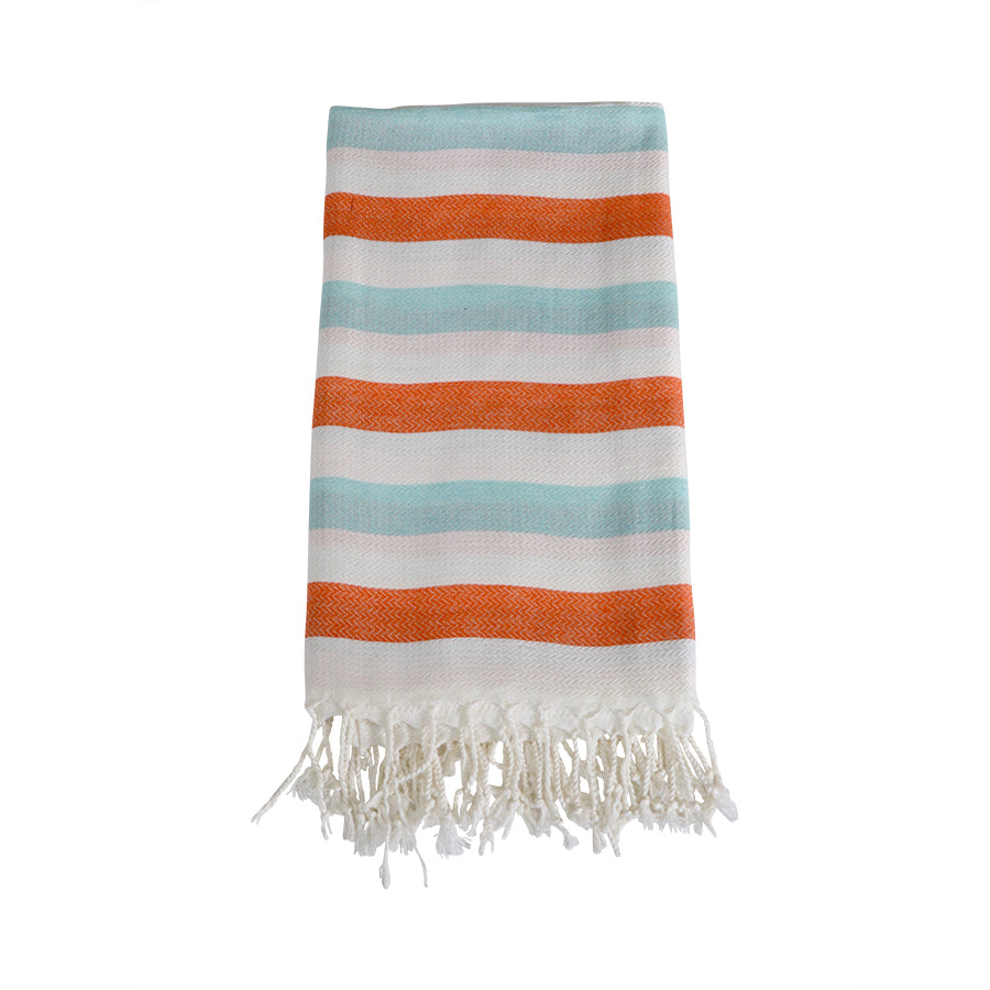 Lili Turkish Towel- Orange