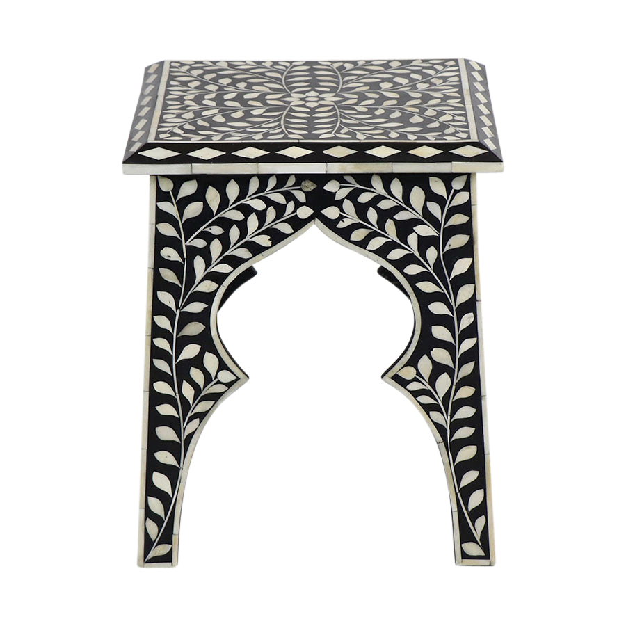 Black Bone Inlay Table