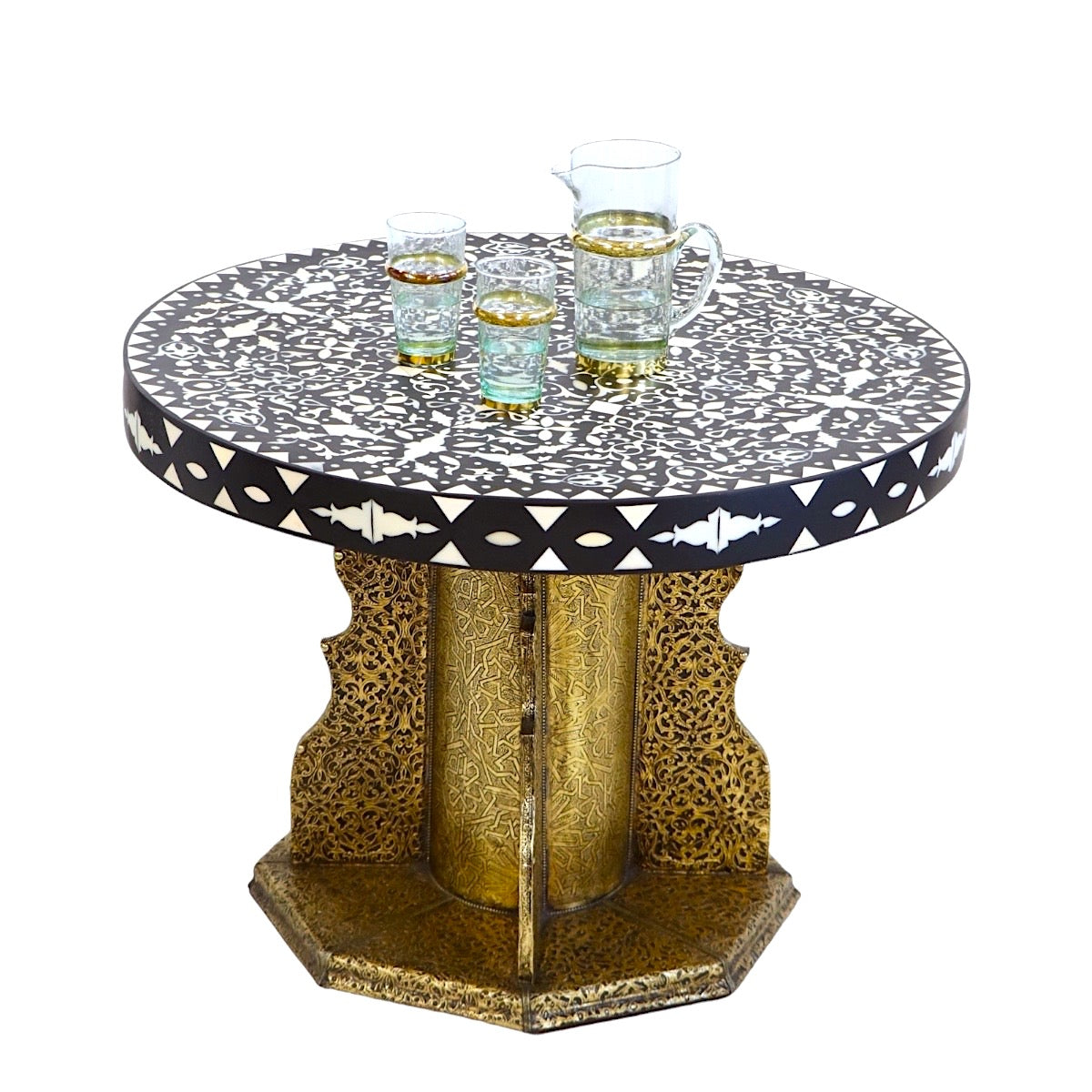 Marrakech Bone Inlay Coffee Table