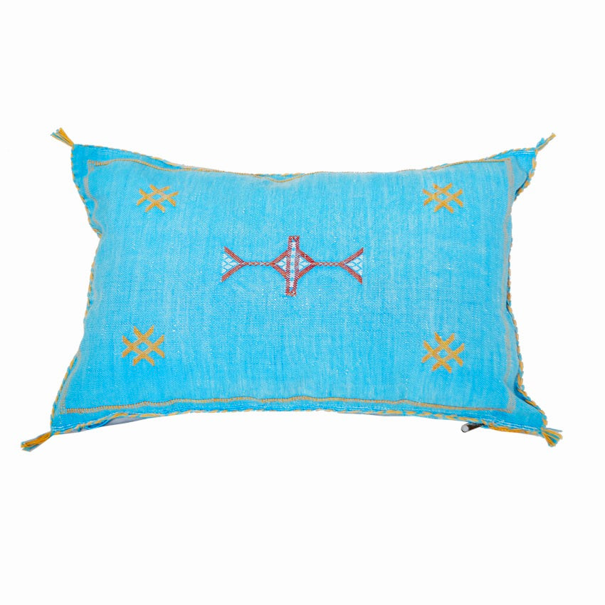 Sabra Cactus Silk Pillow