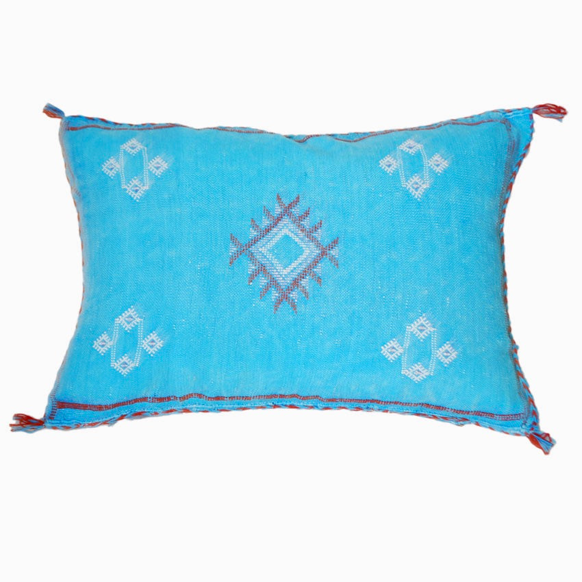 Moroccan Cactus Silk Pillow