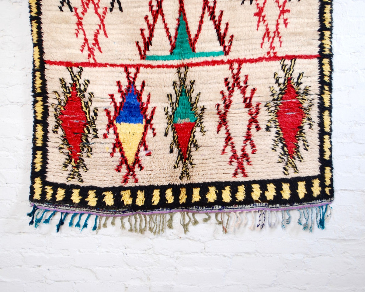 Moroccan Rug - 4′ × 6′
