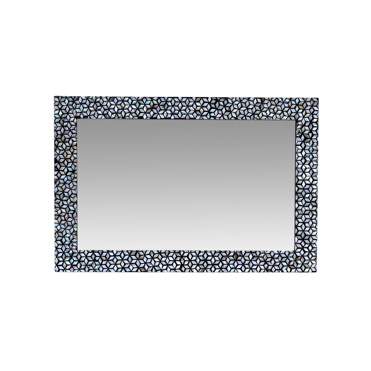 Rectangular Mother of Pearl Mirror