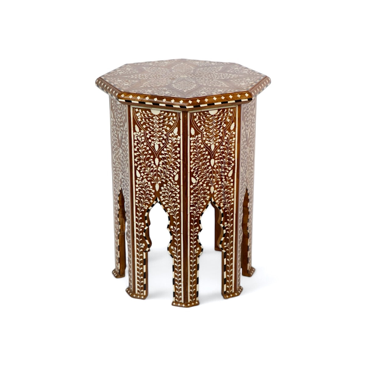 Royal Bone Inlaid Teak wood Table