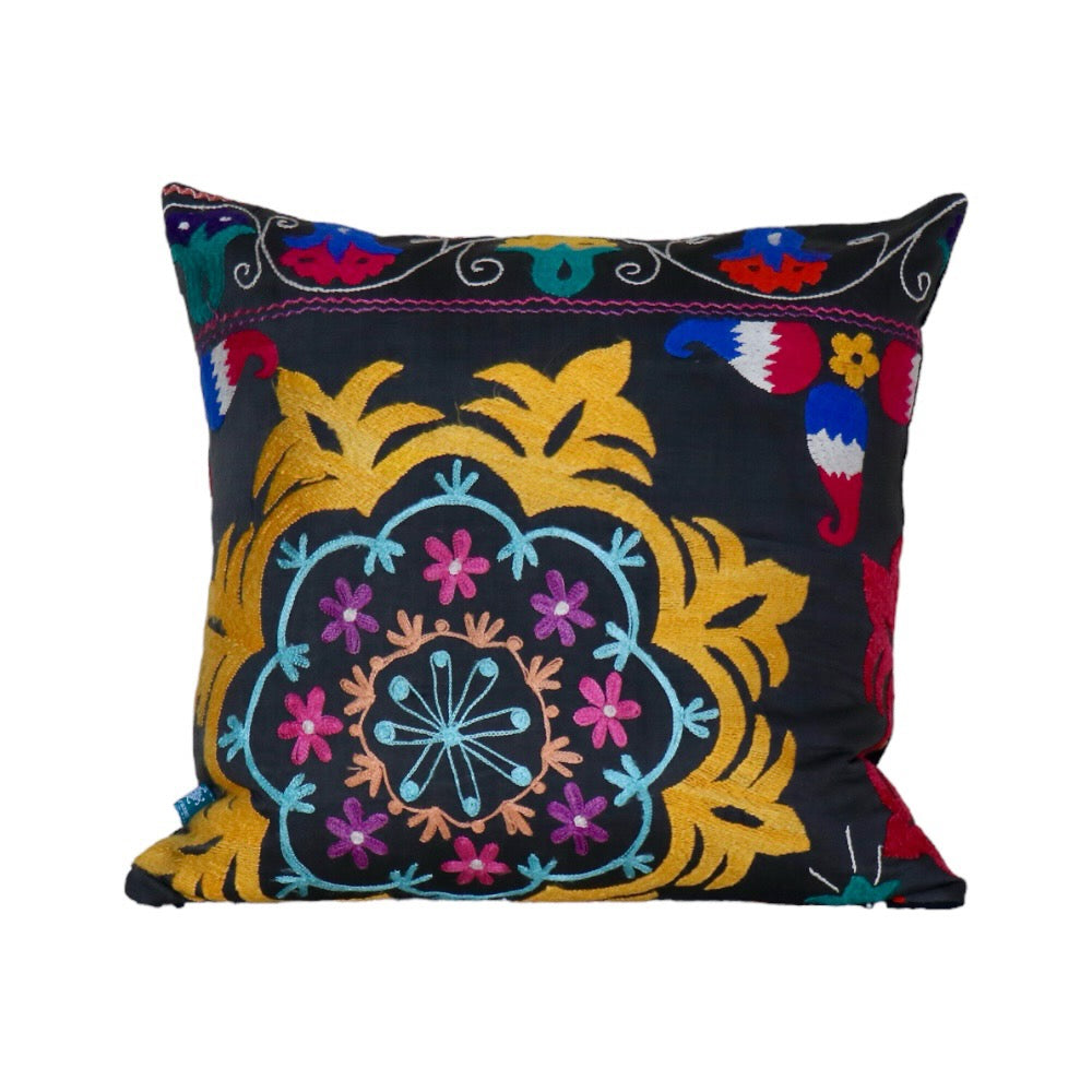 Suzani Textile Pillow