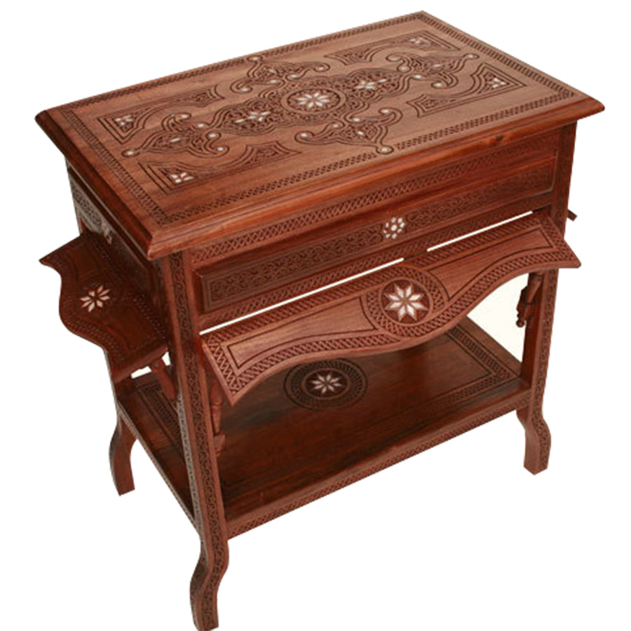 Syrian Inlaid Table