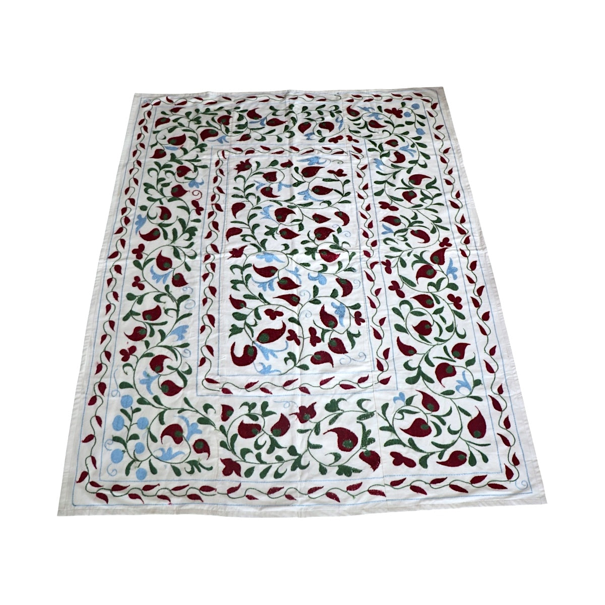 Uzbek Suzani Textile- 58" x 77"