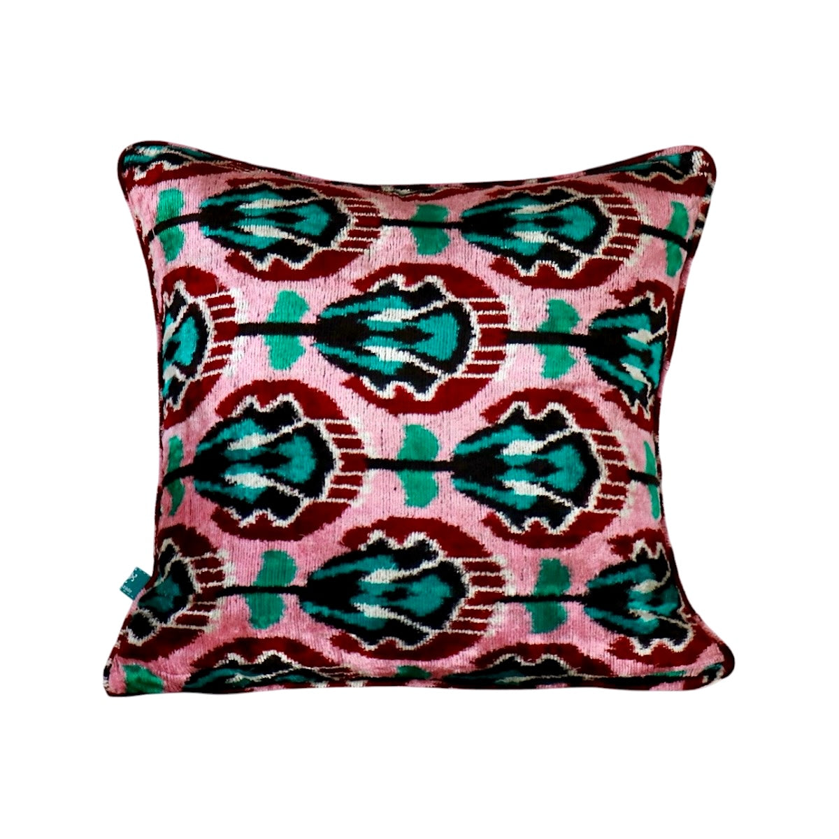 Velvet Ikat Pillow