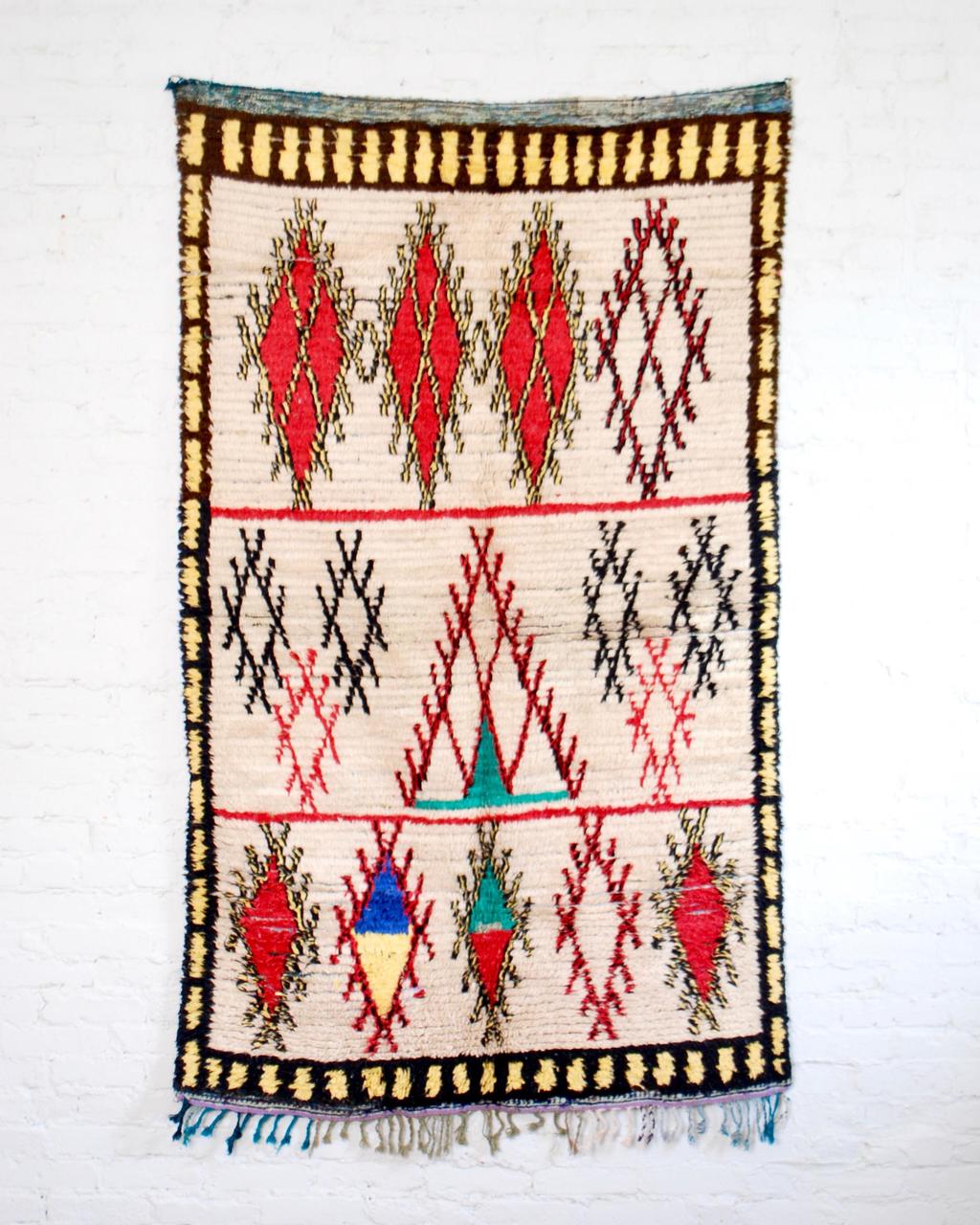 Moroccan Rug - 4′ × 6′