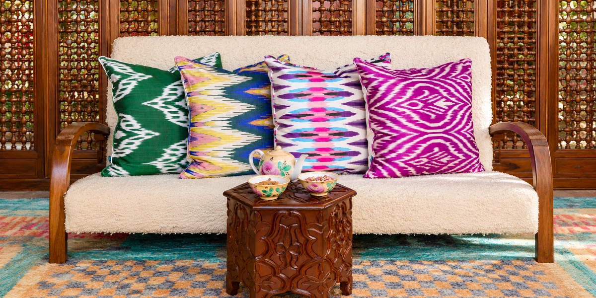 Ikat Pillows