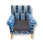Vintage African Baule Cloth Chair