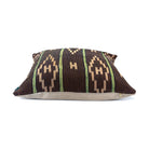 African Mudcloth Pillow- Orange