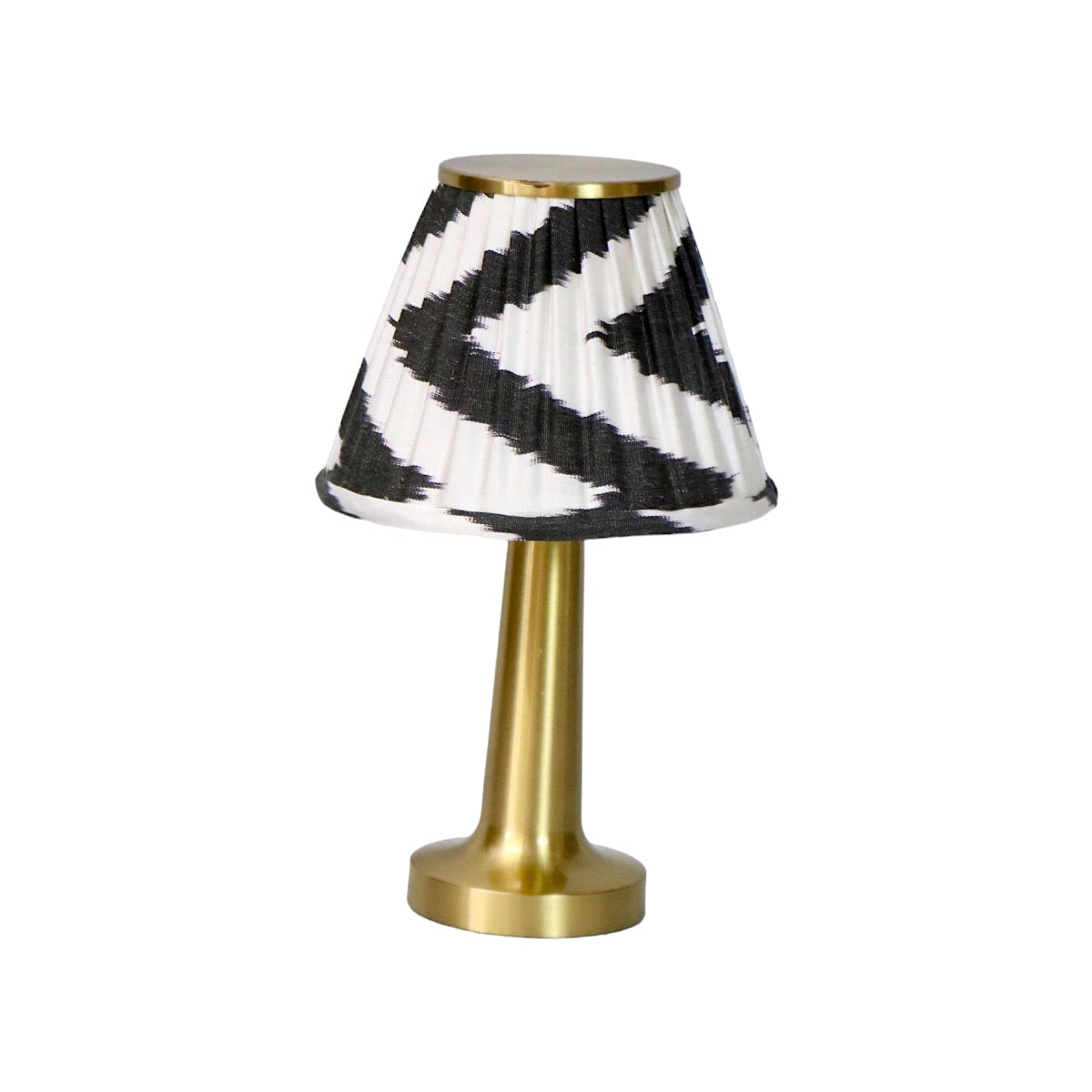 Black Ikat Lampshade