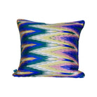 Blue Majorelle Ikat Pillow