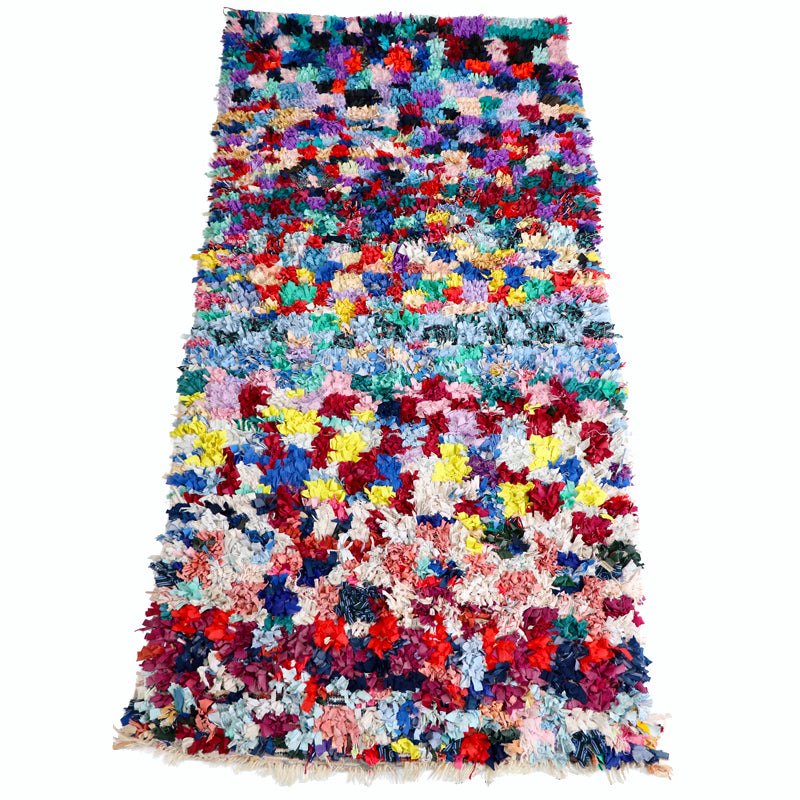 Boucherouite Rug - 56" x 95"