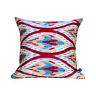 Brown Ikat Velvet Pillow