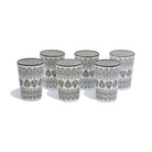 Casablanca Moroccan Tea Glasses Set of 6