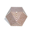 Diamond  Bone Inlay Coffee Table