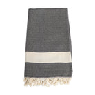 Black Turkish Towel Blanket