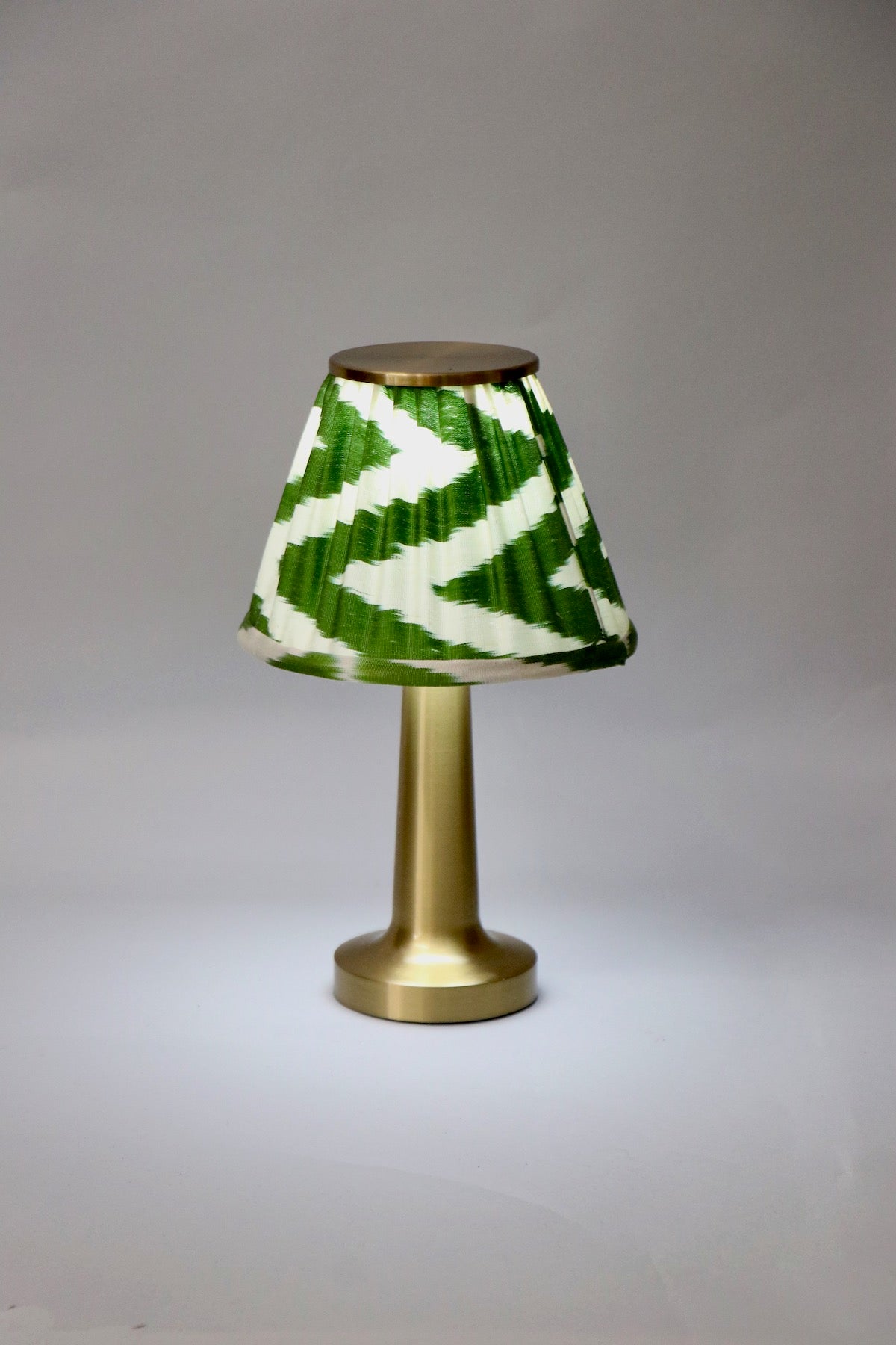 Green Ikat Lampshade