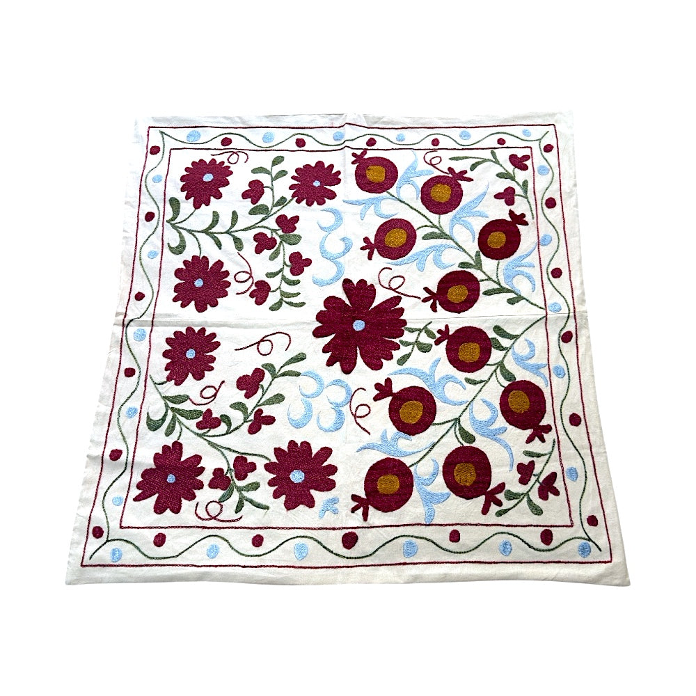 Hand-Embroidered Suzani Textile