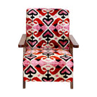 Habibi Ikat Reading Chair