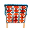 Ikat Velvet Chair