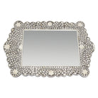 Bone Inlay Mirror- Tangier Grey