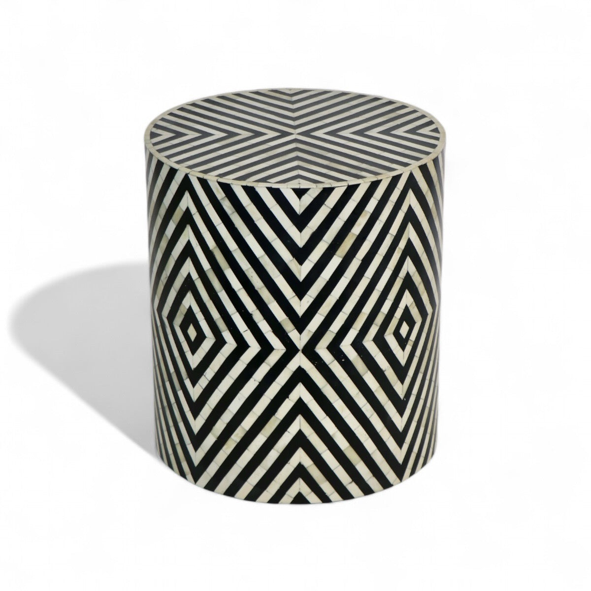 Kenya Bone Inlay Drum