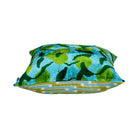 Lime Velvet Ikat Pillow