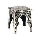 Black Bone Inlay Table