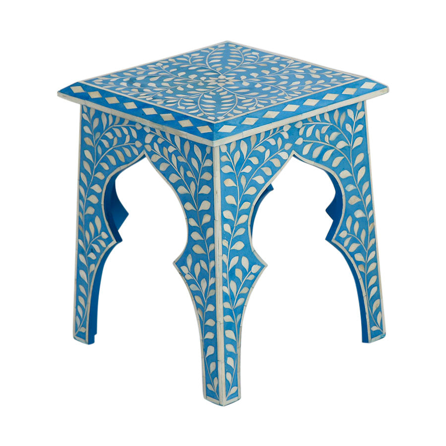 Blue Bone Inlay Table
