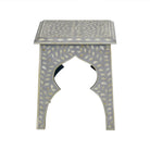 Grey Bone Inlay Table