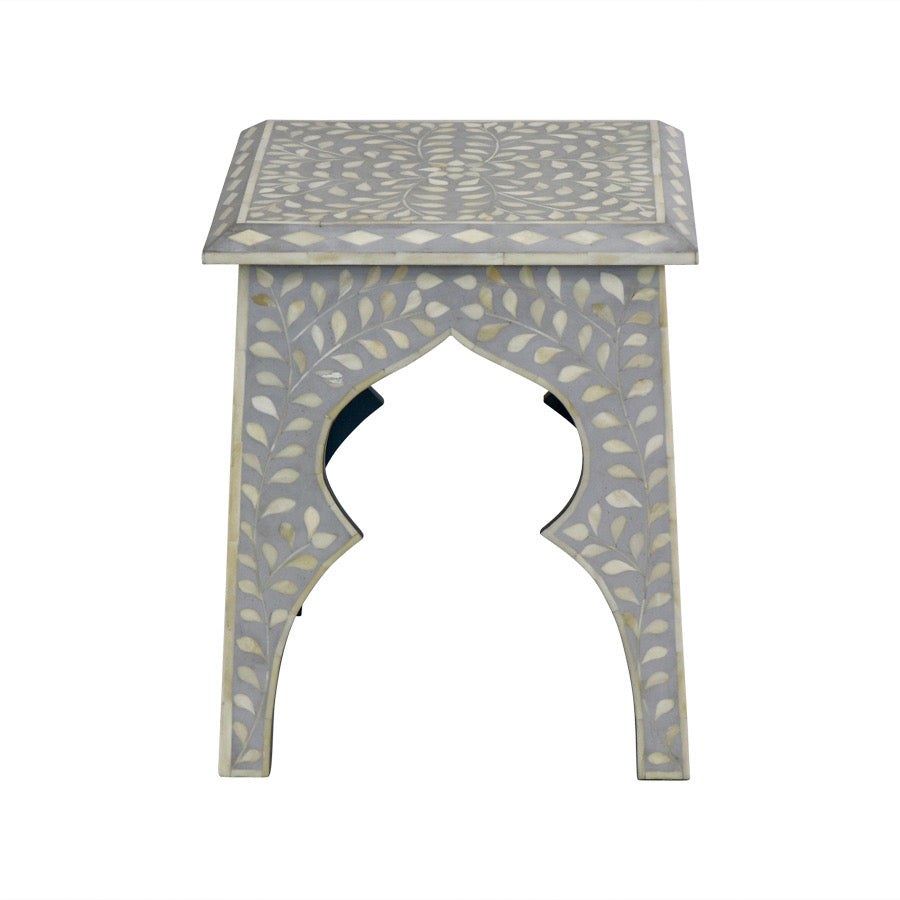 Grey Bone Inlay Table