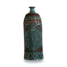 Moroccan Ceramic Vase with Arabic Calligraphy