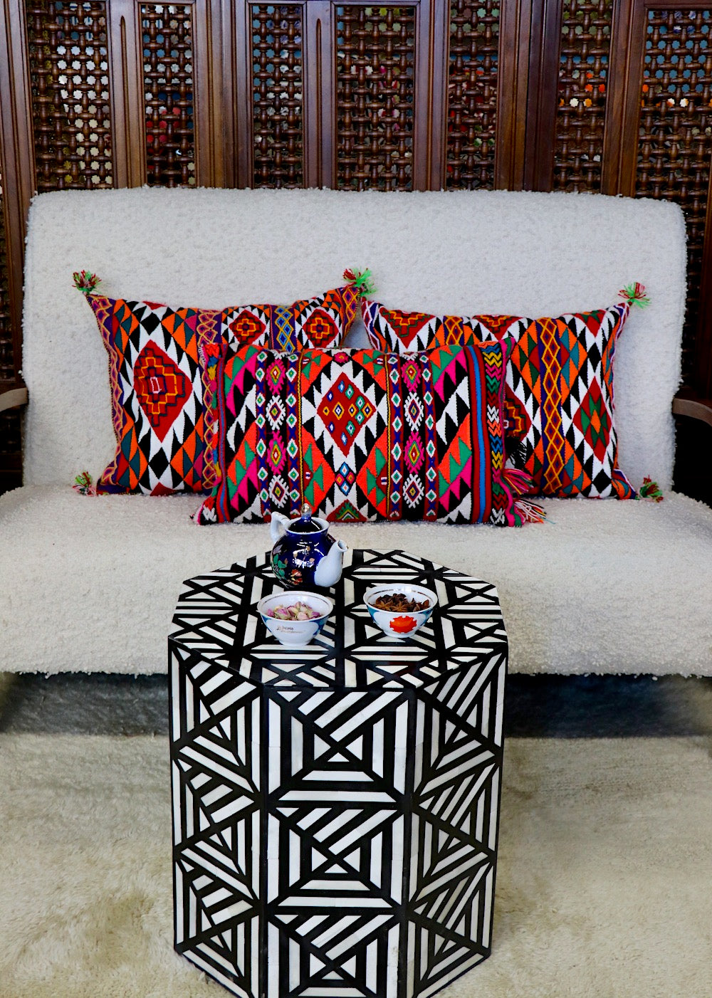 Moroccan Wool Kilim Pillow