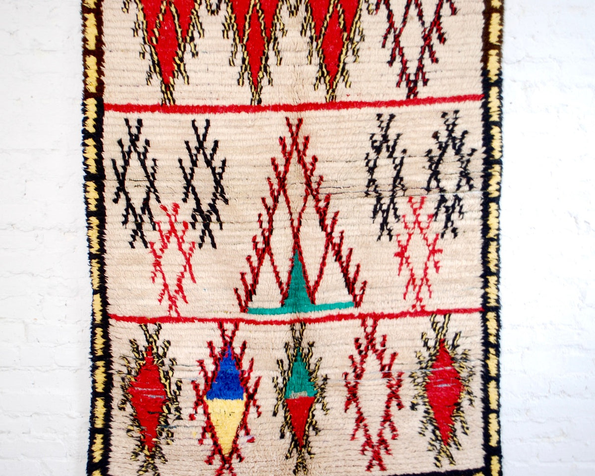 Moroccan Rug - 4′ × 6′