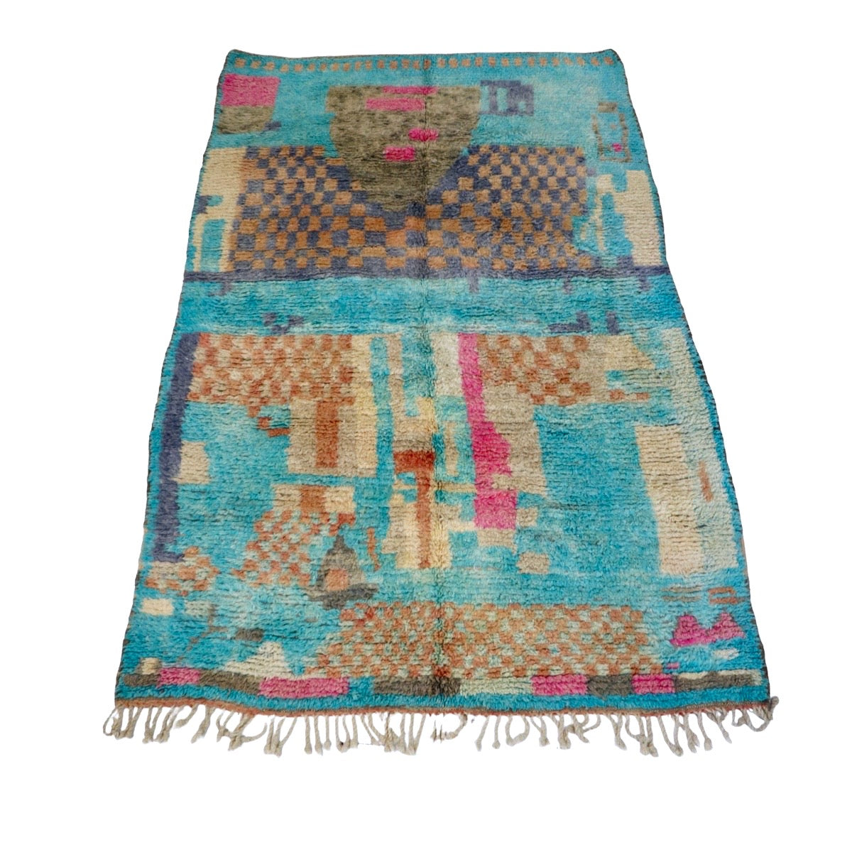 Aqua Boujaad Rug