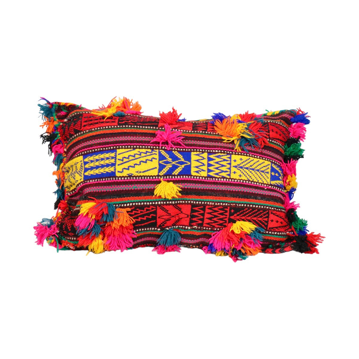 Old Berber Rug Pillow