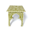 Olive Green Bone Inlay Table