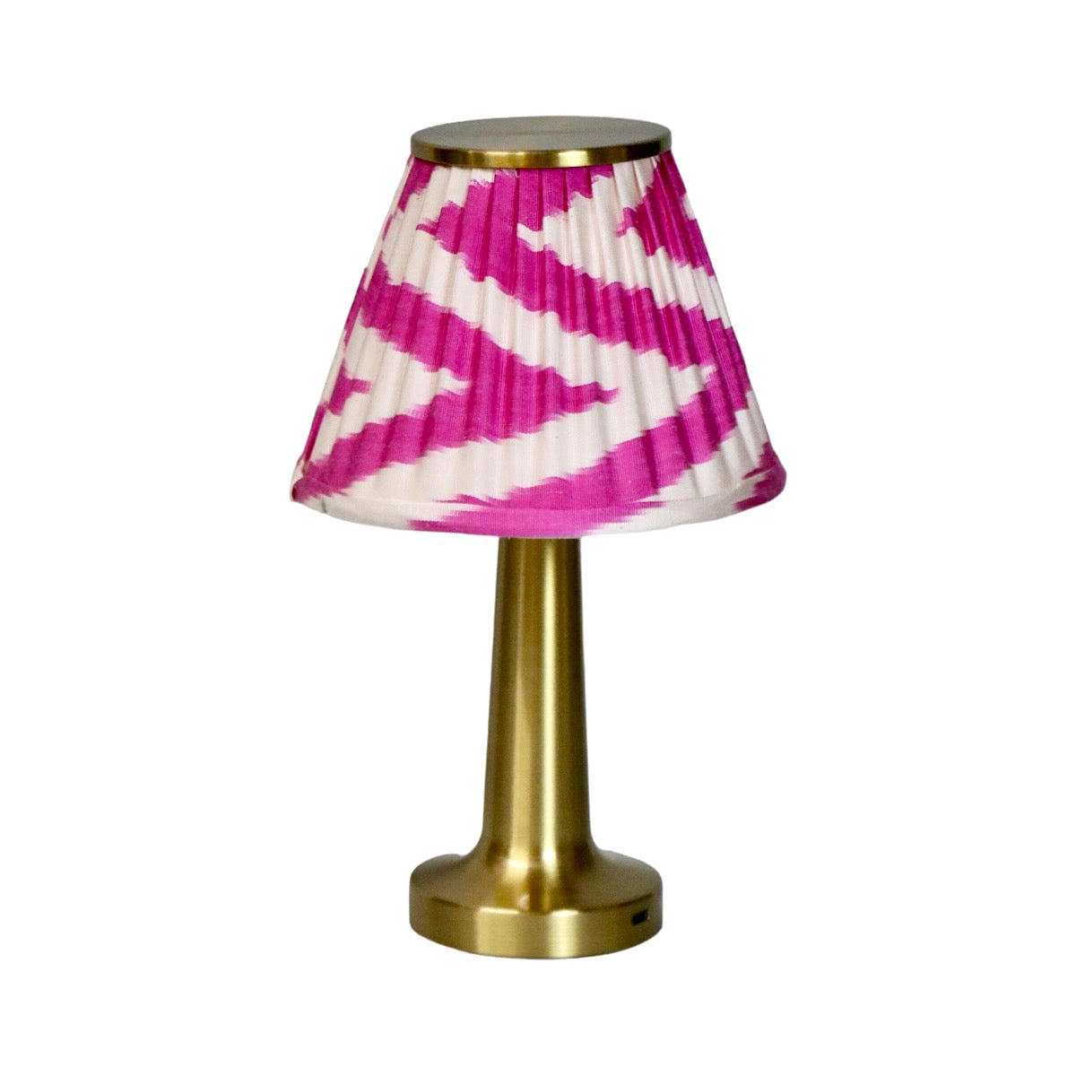 Pink Ikat Lampshade