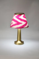 Pink Ikat Lampshade