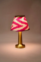 Pink Ikat Lampshade