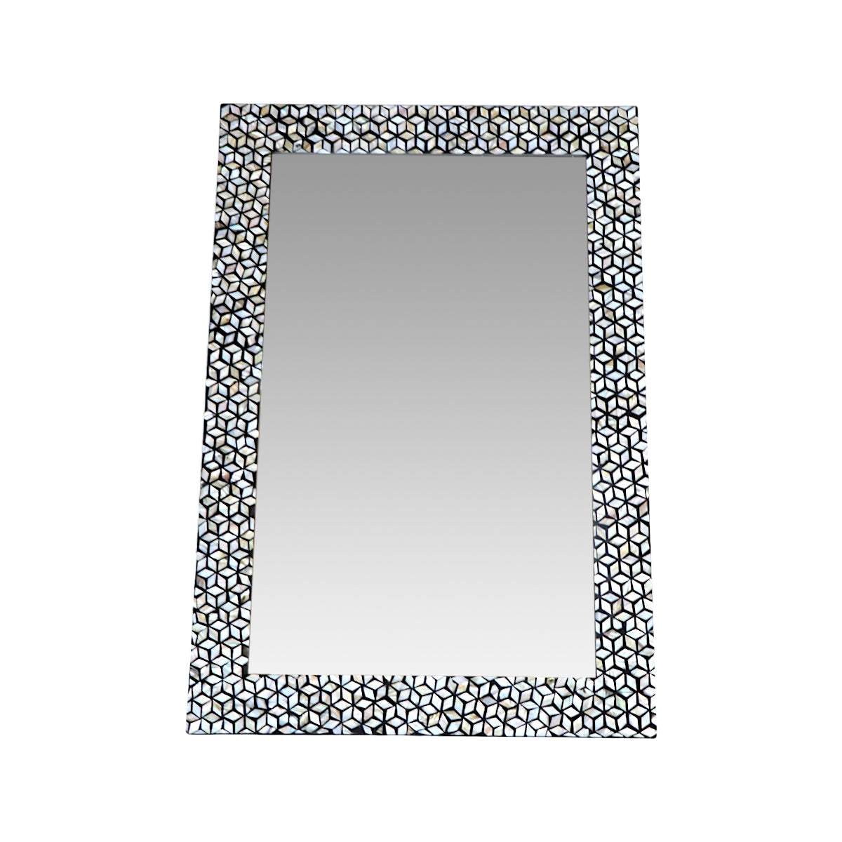 Rectangular Mother of Pearl Mirror