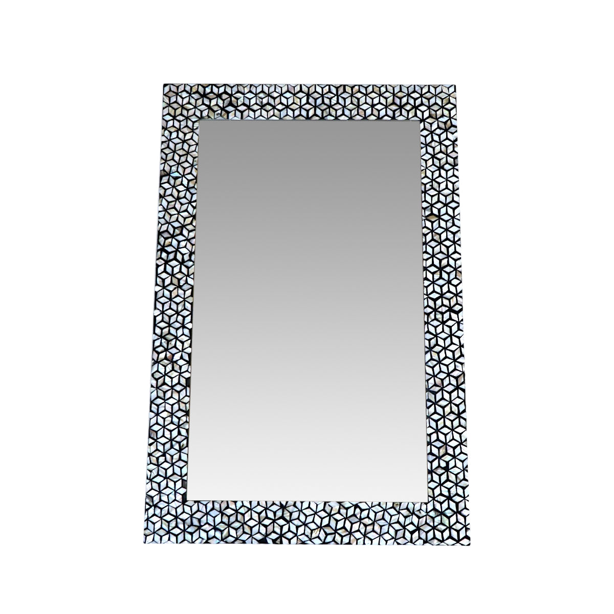 Rectangular Mother of Pearl Mirror