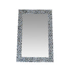 Rectangular Mother of Pearl Mirror